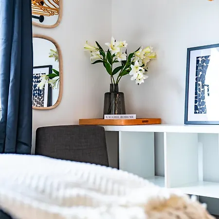 1 Bedroom Apartment - Zentral - Business - Wifi - Kueche - Netflix - Parkhaus Apartamento Wiesbaden